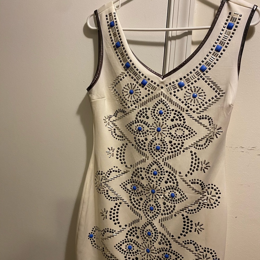 Arden B sleeveless embellished dress